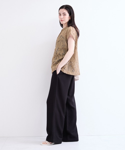 le cercle ADAM ET ROPE'（ルセルクルアダムエロペ）の「バテンレースブラウス（シャツ/ブラウス・レディース・ブラック/オフホワイト/ベージュ系その他2・FREE）」の18枚目の写真