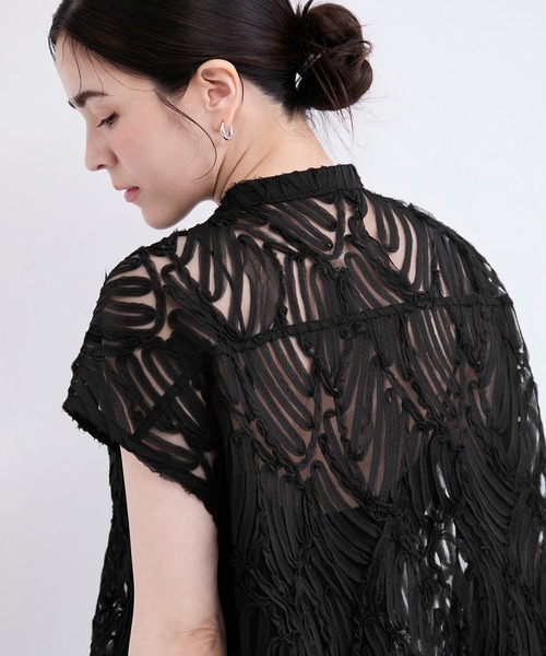 le cercle ADAM ET ROPE'（ルセルクルアダムエロペ）の「バテンレースブラウス（シャツ/ブラウス・レディース・ブラック/オフホワイト/ベージュ系その他2・FREE）」の14枚目の写真