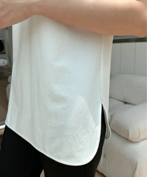 BIRTHDAY BASH(バースデイバッシュ)の「BB PACK T TANK(BBパックTタンク)(Tシャツ/カットソー・レディース・ホワイト×ブラック/ホワイト/ブラック・FREE)」の10枚目の写真