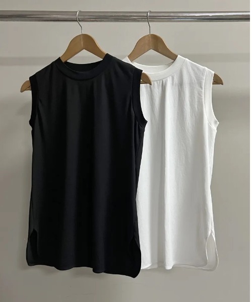 BIRTHDAY BASH(バースデイバッシュ)の「BB PACK T TANK(BBパックTタンク)(Tシャツ/カットソー・レディース・ホワイト×ブラック/ホワイト/ブラック・FREE)」の11枚目の写真