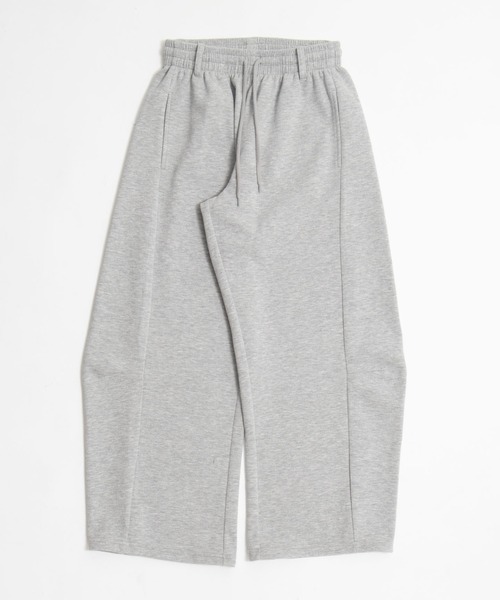 WEGO(ウィゴー)の「WEGO/【26年春夏新作】ライトスウェットカーブパンツ(スウェットパンツ・レディース・杢グレー/その他1/ブラック系その他・SMALL/MEDIUM)」の15枚目の写真
