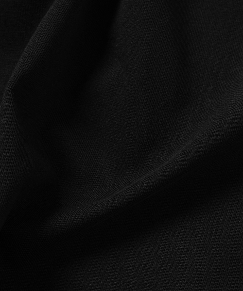 NONBLANK(ノンブランク)の「記者コットンクロップLSティーシャツ_BLACK(Tシャツ/カットソー・メンズ・ブラック・MEDIUM/LARGE/X-LARGE)」の5枚目の写真
