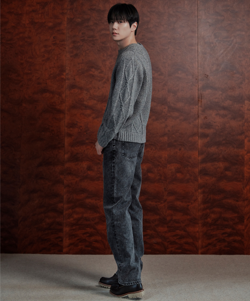 PLAC（プラック）の「ESSENTIAL M57 STRAIGHT BLACK WASHED（デニムパンツ・メンズ・その他・36/29/30/31/32/33/34）」の5枚目の写真