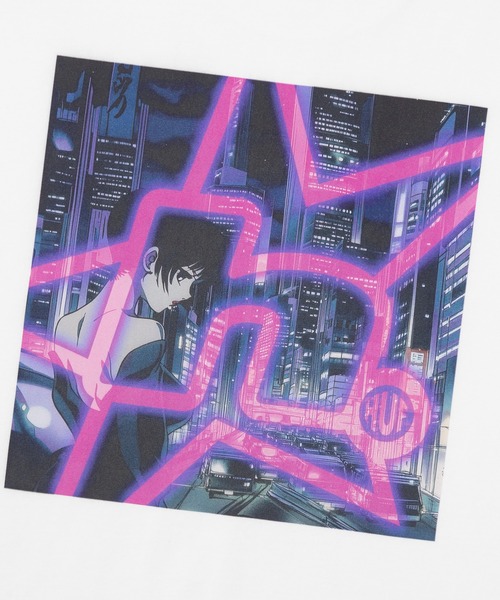 HUF（ハフ）の「CYBERPUNK TEE（Tシャツ/カットソー・メンズ・ブラック/ホワイト・XXL/XL/L/M/S）」の9枚目の写真