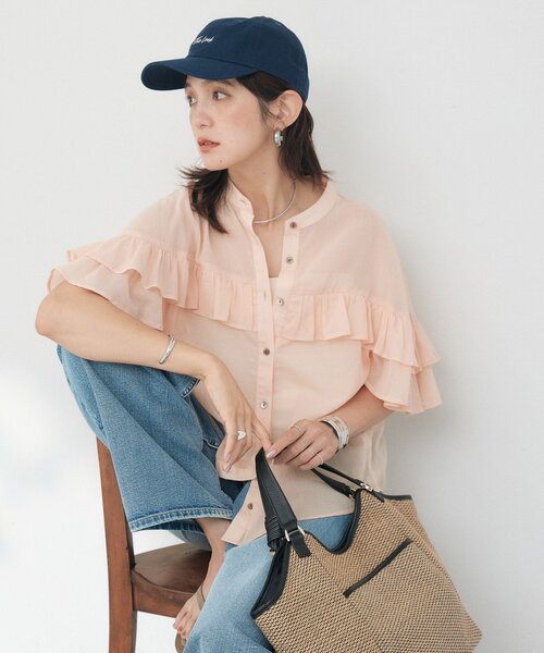 RIVE DROITE(リヴドロワ)の「The Look CAP(キャップ・レディース・ボルドー/ネイビー/グリーン・FREE)」の17枚目の写真
