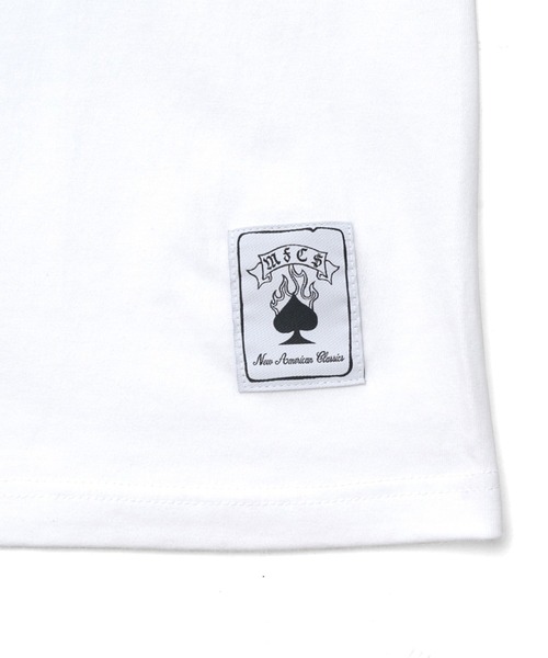 MFC STORE(エムエフシーストア)の「MFC STORE ORIGINAL CAREER LOGO S/S TEE(Tシャツ/カットソー・メンズ・アッシュ/ブルー系その他/ホワイト/ブラック・S/M/L/XL/XXL)」の5枚目の写真
