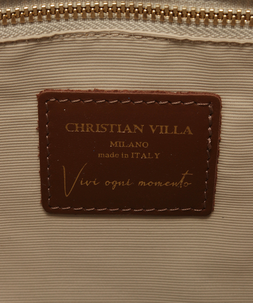 CHRISTIAN VILLA（クリスチャンヴィラ）の「【CHRISTIAN VILLA /クリスチャン ヴィラ】BOSTON BAG（ショルダーバッグ・レディース・ベージュ・FREE）」の11枚目の写真