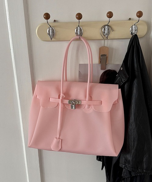 pyornim（ピョルニム）の「【5色展開】Jelly bag　カラフル ジェリーバッグ　ハンドバッグ　トートバッグ（ハンドバッグ・レディース・ミント/ピンク/ターコイズブルー/ホワイト/パープル・F）」の18枚目の写真