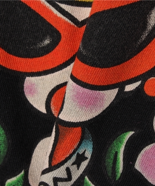 HYSTERIC MINI（ヒステリックミニ）の「BABY TATOO総柄ViscotexラグランロングTシャツ（Tシャツ/カットソー・キッズ・ホワイト/ブラック/ベージュ・90）」の6枚目の写真