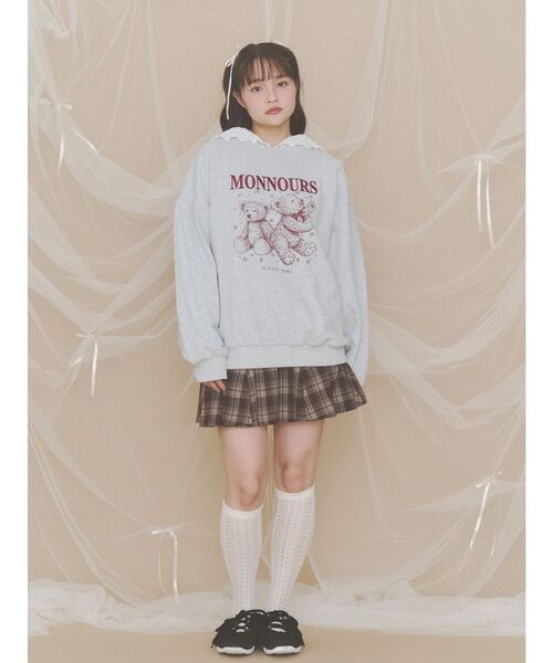 merry jenny(メリージェニー)の「Frill Ballet Sneakers(スニーカー・レディース・ミント/ブラック/オフホワイト・LARGE/MEDIUM)」の10枚目の写真