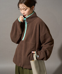 FREAK'S STORE | 限定展開 DISCUS ATHLETIC × FREAK'S STORE/ディスカス アスレチック 別注 パイピング 配色 ハーフジップ プルオーバー(その他アウター)