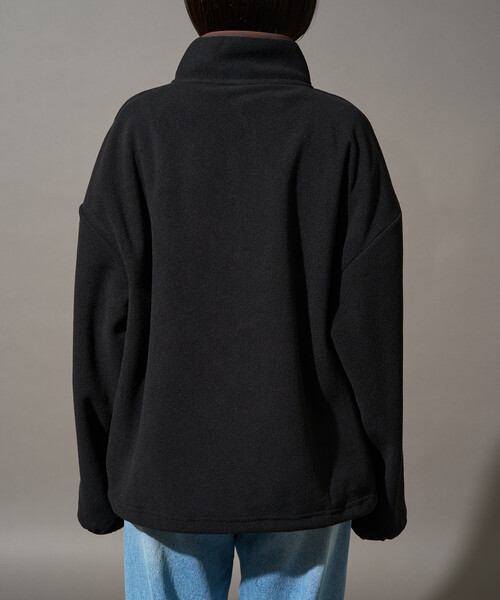 FREAK'S STORE（フリークスストア）の「限定展開 DISCUS ATHLETIC × FREAK'S STORE/ディスカス アスレチック 別注 パイピング 配色 ハーフジップ プルオーバー（その他アウター・レディース・ネイビー/ライトグレー/パープル/ブラック/ブラウン・ﾌﾘ-）」の18枚目の写真