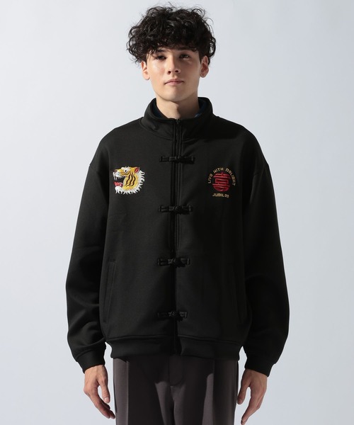 niko and...(ニコアンド)の「チャイナトラックジャージ(ジャージ・メンズ・ブラウン/ブラック・LARGE/MEDIUM)」の16枚目の写真