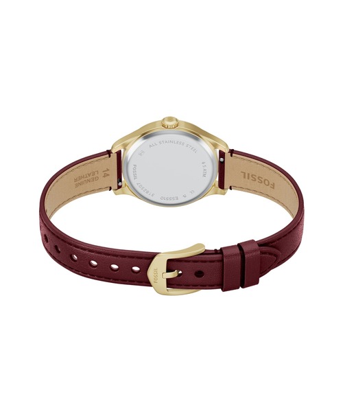 FOSSIL(フォッシル)の「フォッシル 腕時計 レディース アナログ レザー ES5510(アナログ腕時計・レディース・レッド・FREE)」の3枚目の写真