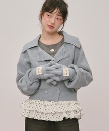 frill layered design jacket / フリルレイヤードデザインジャケット