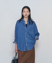 NEEDBY heritage（ニードバイヘリテージ）の「<NEEDBY heritage×1er Arrondissement>【別注】デニムシャツ"Sophie"（シャツ/ブラウス）」