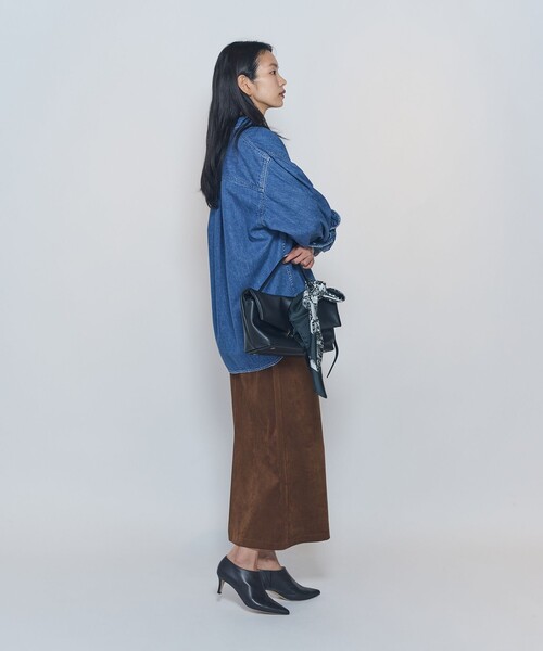 NEEDBY heritage(ニードバイヘリテージ)の「<NEEDBY heritage×1er Arrondissement>【別注】デニムシャツ"Sophie"(シャツ/ブラウス・レディース・インディゴブルー・38/36)」の8枚目の写真