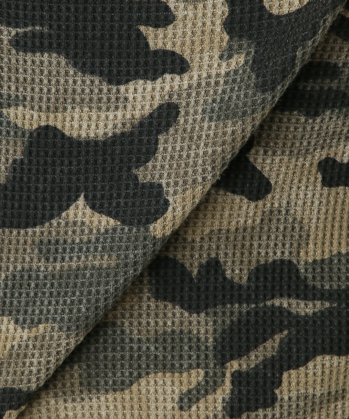 JOINT WORKS(ジョイントワークス)の「スリムフィット カモ サーマル ロンT / J Slim Camo Thermal L/S(Tシャツ/カットソー・レディース・カーキ/ピンク・SMALL/MEDIUM)」の9枚目の写真