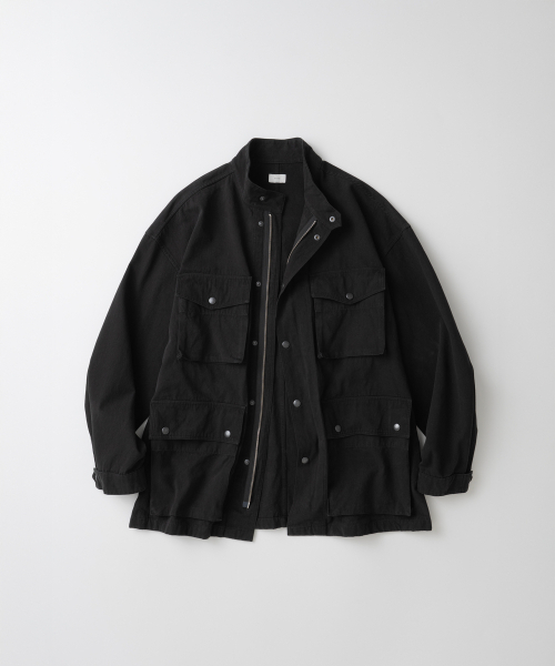 WHAGI(ワギ)の「Vintage Alpa Field Jacket (Vintage Black)(ミリタリージャケット・メンズ・その他・SMALL/MEDIUM/LARGE)」の1枚目の写真
