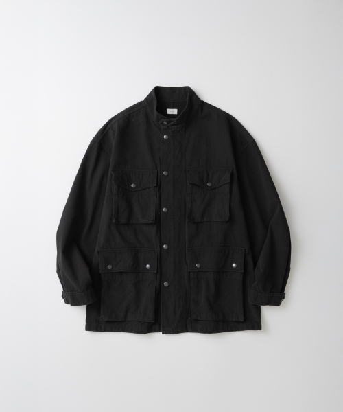 WHAGI(ワギ)の「Vintage Alpa Field Jacket (Vintage Black)(ミリタリージャケット・メンズ・その他・SMALL/MEDIUM/LARGE)」の2枚目の写真