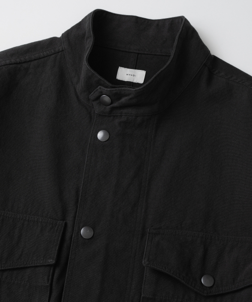 WHAGI(ワギ)の「Vintage Alpa Field Jacket (Vintage Black)(ミリタリージャケット・メンズ・その他・SMALL/MEDIUM/LARGE)」の4枚目の写真
