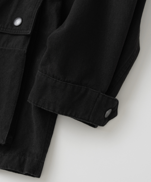 WHAGI(ワギ)の「Vintage Alpa Field Jacket (Vintage Black)(ミリタリージャケット・メンズ・その他・SMALL/MEDIUM/LARGE)」の7枚目の写真