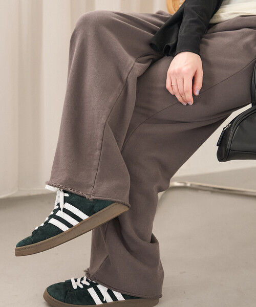 FREAK'S STORE(フリークスストア)の「裏毛パンツ/スウェットパンツ(その他パンツ・レディース・グレー/チャコールグレー/ベージュ・フリ-)」の14枚目の写真