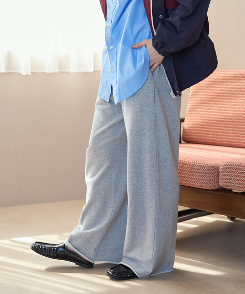 FREAK'S STORE(フリークスストア)の「裏毛パンツ/スウェットパンツ(その他パンツ・レディース・グレー/チャコールグレー/ベージュ・フリ-)」の22枚目の写真