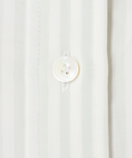 U by SPICK&SPAN（ユーバイスピックアンドスパン）の「ボタンダウンボウタイシャツ（シャツ/ブラウス・レディース・ブラウン/カーキ/パープル・FREE）」の13枚目の写真