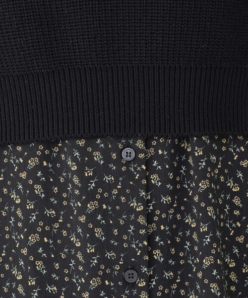Afternoon Tea(アフタヌーンティー)の「【セットアイテム】ニットベスト&小花柄ワンピース(ワンピース・レディース・イエロー・MEDIUM)」の6枚目の写真