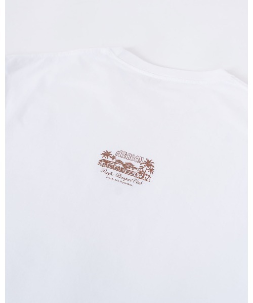 #Re:room(リルーム)の「ブーケクラブハウスTシャツ(Tシャツ/カットソー・メンズ・ホワイト/ブラック・S-M/M-L)」の10枚目の写真