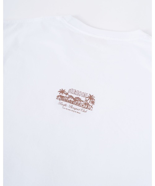 #Re:room(リルーム)の「ブーケクラブハウスTシャツ(Tシャツ/カットソー・メンズ・ホワイト/ブラック・S-M/M-L)」の9枚目の写真