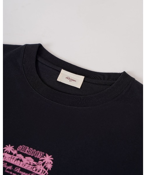 #Re:room(リルーム)の「ブーケクラブハウスTシャツ(Tシャツ/カットソー・メンズ・ホワイト/ブラック・S-M/M-L)」の19枚目の写真