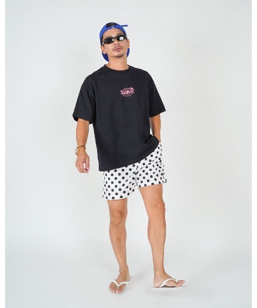 #Re:room(リルーム)の「ブーケクラブハウスTシャツ(Tシャツ/カットソー・メンズ・ホワイト/ブラック・S-M/M-L)」の14枚目の写真