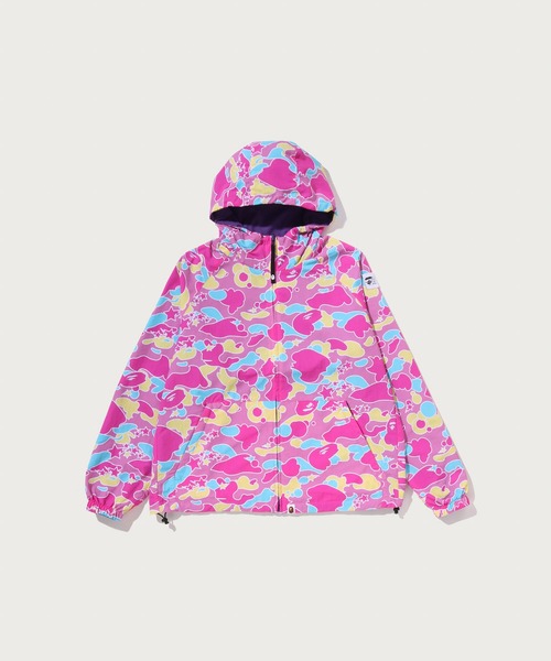 A BATHING APE(アベイシングエイプ)の「STA CAMO REVERSIBLE HOODED JACKET(ミリタリージャケット・メンズ・マルチ/ピンク・X-LARGE/MEDIUM/LARGE)」の1枚目の写真