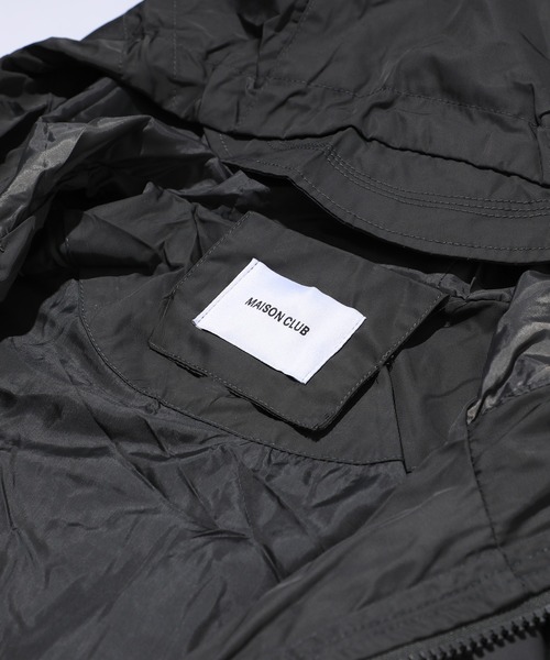 MAISON CLUB(メゾンクラブ)の「【MAISON CLUB】Tech Hunting Mountain Parka / テックハンティングマウンテンパーカー SNF(マウンテンパーカー・メンズ・グレー・M/L)」の7枚目の写真