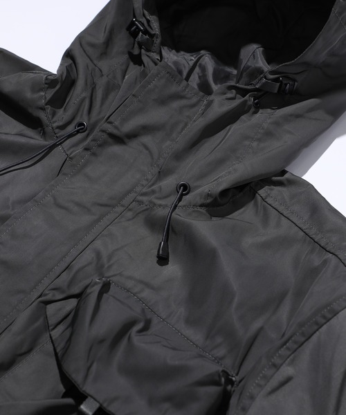MAISON CLUB(メゾンクラブ)の「【MAISON CLUB】Tech Hunting Mountain Parka / テックハンティングマウンテンパーカー SNF(マウンテンパーカー・メンズ・グレー・M/L)」の10枚目の写真