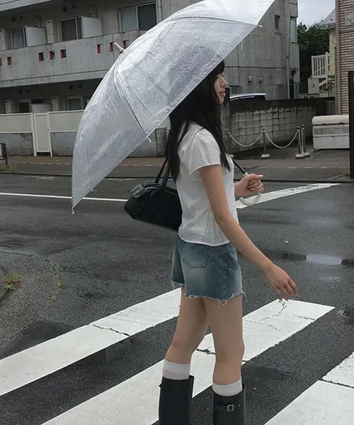 Girly Doll(ガーリードール)の「レギュラーカラー切り替えデザインブラウス(シャツ/ブラウス・レディース・ブラック/ホワイト・FREE)」の11枚目の写真