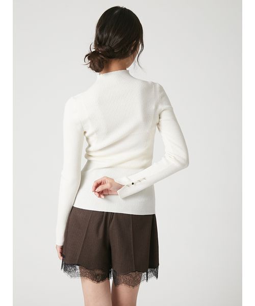FRAY I.D(フレイアイディー)の「【ウォッシャブル】ハイネックリブニット(ニット/セーター・レディース・グレー/ベージュ/ホワイト/ブラウン・F)」の14枚目の写真