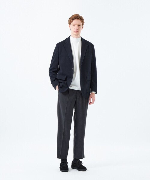 MACKINTOSH PHILOSOPHY(マッキントッシュ フィロソフィー)の「トロッター トラウザーズ#001(ナンバーワン)Extra Fine Twill(エクストラファインツイル)(その他パンツ・メンズ・ダークネイビー/チャコールグレー・40/38)」の8枚目の写真