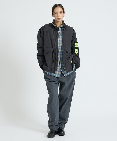 SPIEWAK(スピーワック)の「【SPIEWAK / スピワック】MN WEP G-8 JACKET / WEP G-8フライトジャケット(TO1045)/ユニセックス(ブルゾン・メンズ・ブラック/ネイビー/セージグリーン・M/L)」の4枚目の写真