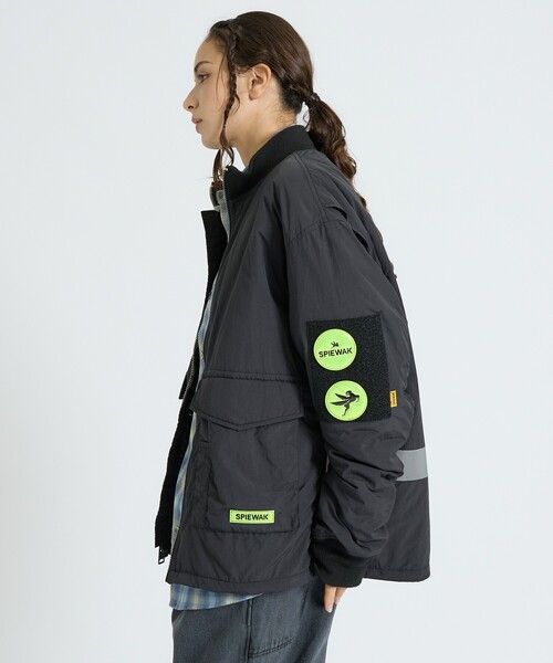 SPIEWAK(スピーワック)の「【SPIEWAK / スピワック】MN WEP G-8 JACKET / WEP G-8フライトジャケット(TO1045)/ユニセックス(ブルゾン・メンズ・ブラック/ネイビー/セージグリーン・M/L)」の7枚目の写真