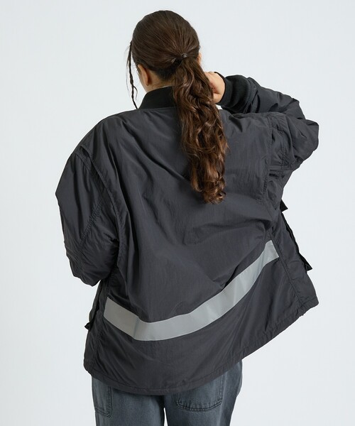 SPIEWAK(スピーワック)の「【SPIEWAK / スピワック】MN WEP G-8 JACKET / WEP G-8フライトジャケット(TO1045)/ユニセックス(ブルゾン・メンズ・ブラック/ネイビー/セージグリーン・M/L)」の8枚目の写真