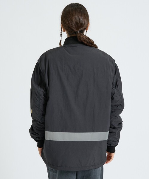 SPIEWAK(スピーワック)の「【SPIEWAK / スピワック】MN WEP G-8 JACKET / WEP G-8フライトジャケット(TO1045)/ユニセックス(ブルゾン・メンズ・ブラック/ネイビー/セージグリーン・M/L)」の13枚目の写真