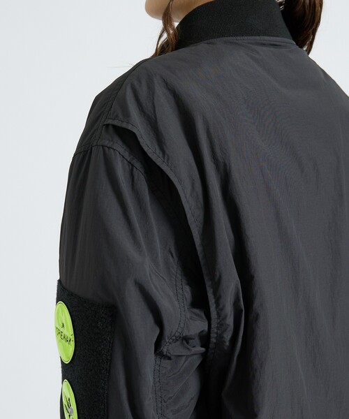 SPIEWAK(スピーワック)の「【SPIEWAK / スピワック】MN WEP G-8 JACKET / WEP G-8フライトジャケット(TO1045)/ユニセックス(ブルゾン・メンズ・ブラック/ネイビー/セージグリーン・M/L)」の14枚目の写真
