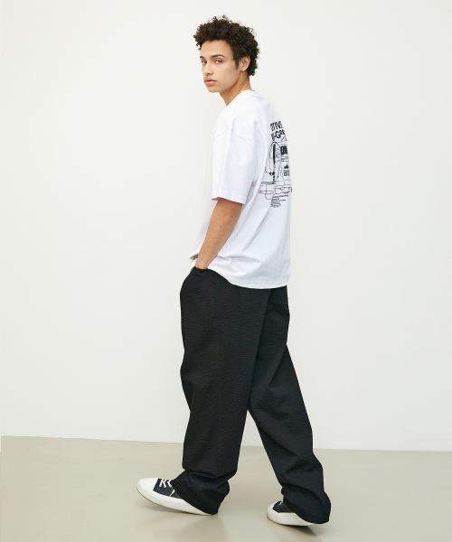 BOOVOOM（ブーブーム）の「ドライシア メゾンオアシス リラックスパンツ（その他パンツ・メンズ・ブラック・XL/XXXL/XXL）」の4枚目の写真