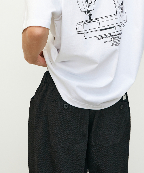 BOOVOOM（ブーブーム）の「ドライシア メゾンオアシス リラックスパンツ（その他パンツ・メンズ・ブラック・XL/XXXL/XXL）」の7枚目の写真