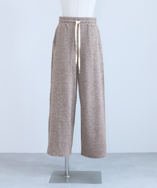 reca(レカ)の「カシミアタッチスムースワイドパンツ(その他パンツ・レディース・グレー/ブラウン/スミクロ/ベージュ・M)」の3枚目の写真