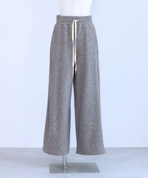 reca(レカ)の「カシミアタッチスムースワイドパンツ(その他パンツ・レディース・グレー/ブラウン/スミクロ/ベージュ・M)」の11枚目の写真
