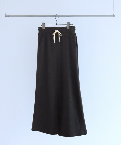 reca(レカ)の「カシミアタッチスムースワイドパンツ(その他パンツ・レディース・グレー/ブラウン/スミクロ/ベージュ・M)」の7枚目の写真